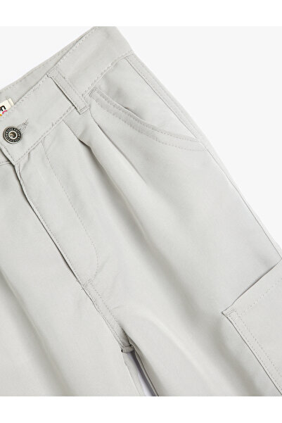 Koton Jogger Pantolon Kargo Cepli Düğme Detaylı