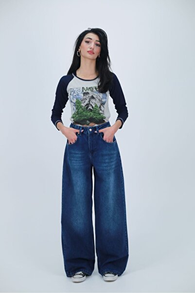 ellevana BDG Super Baggy Bol Oversize Unisex Pantolon