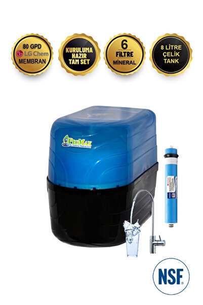 Promax 14 Aşamalı Alkali & Çelik Tanklı Su Arıtma Cihazı