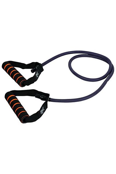 EVERLAST Ab. Extra Hard Resistance Toning Tube | 1200mm | 7mm Wall Thickness | Foam Handle | Purple