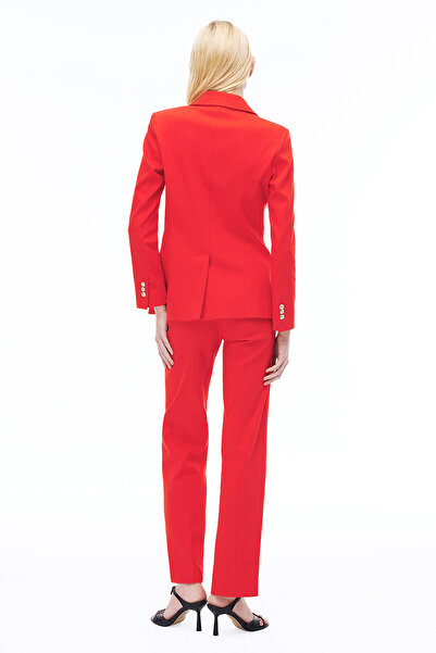 Perspective Aleras Regular Fit Long Length Red Pants