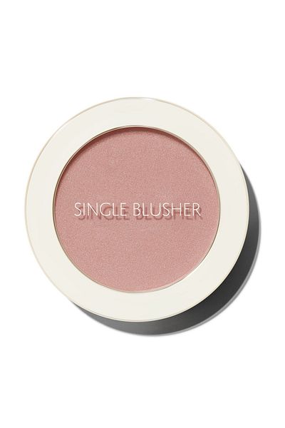 THE SAEM Single Powder Blush with Sebum Control - Saemmul Single Blusher - Naked Peach (Vi̇oni̇ne)