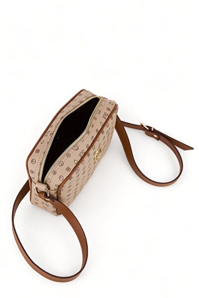 Bilik Deri Монограма Відкрита Візон-Таба Жіноча Сумка через плече NV 1002-MN