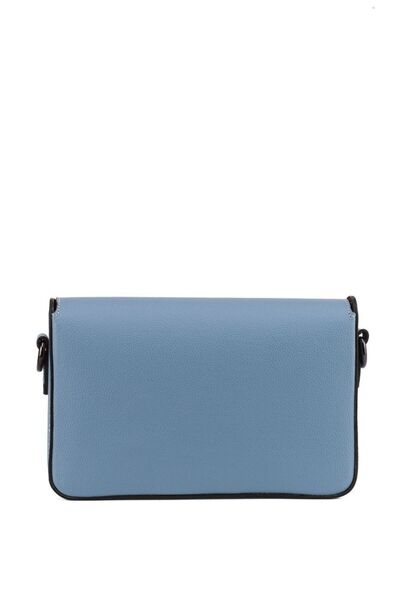 Bilik Deri Сумка з діагональними ременями, світло-блакитна, жіноча DLR 121