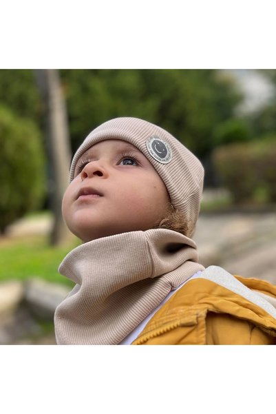 Kukita Beret & Neck Collar Set Kuki103