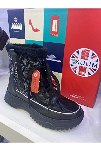 KUUM LONDON K108906 FERMUARLI İÇİ KÜRKLÜ  BOT