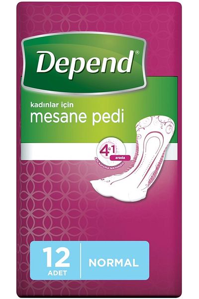 Depend Bladder Pad Women's Normal (Interior Piece 12 Pieces) Single Pk
