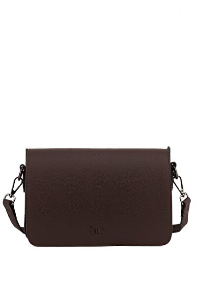 Bilik Deri Kahve Kadın Çapraz Askılı Çanta DLR 121