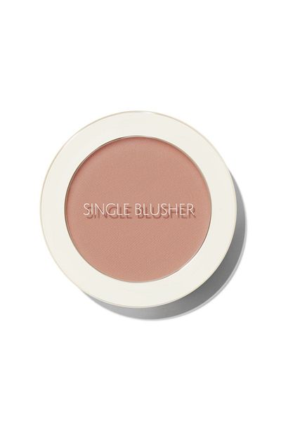 THE SAEM Single Powder Blush for Sebum Control - Saemmul Single Blusher - Breeze Muhly (Vi̇oni̇ne)