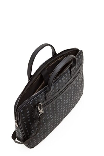 Bilik Deri Monogram Black Unisex Laptop & Briefcase Rh09 Business-mg