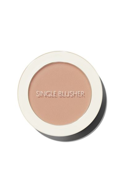 THE SAEM Single Powder Blush with Sebum Control - Saemmul Single Blusher-Naked Brown (Shading) (Vi̇oni̇ne)
