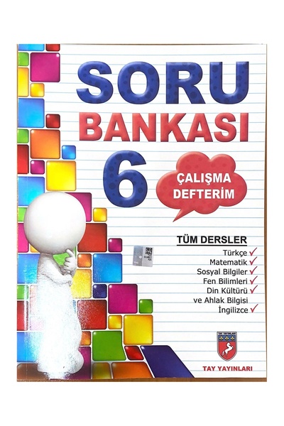 Tay Yayınları TAY Tüm Dersler Soru Bankası 6.sınıf Çalışma Defterim