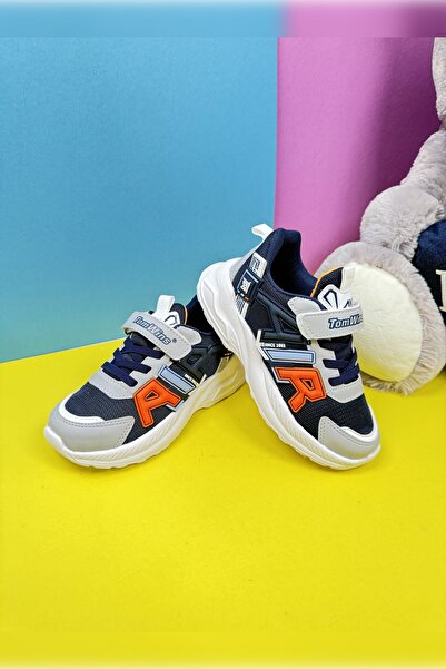 İmerShoes Унісекс дитячі кросівки - червоні, з гумовими шнурками, липучками та дихаючою підошвою 080