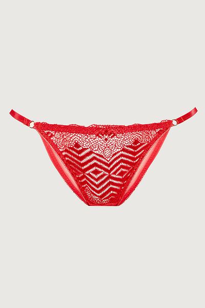 LOYA Red Crimson Lace Panties