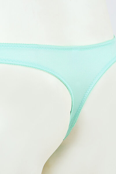 NBB Mint Yeşil Lace Stone String