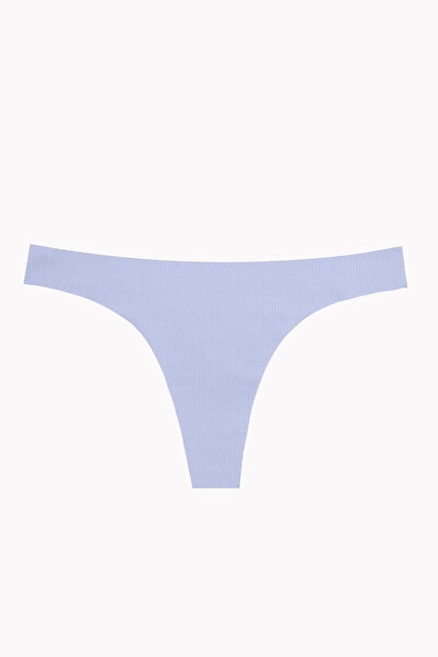 NBB Açık Haki Mavi Lacivert 3lü Lazer Kesim Iz Yapmaz Tanga