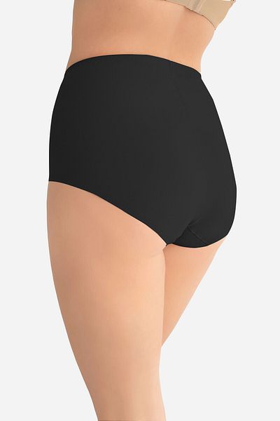 NBB High Waist and Abdominal Strengthening Black Laser Cut Corset