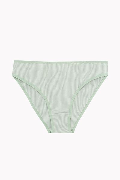 NBB Laser Cut 3-Piece Salmon Brown Khaki Basic Panties Set