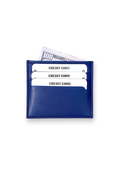 Modica Zelina - Portofel subțire din piele vegană |   Suport card minimalist |   Suport card de credit subțire