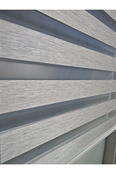 intor Gri Bambu Zebra Perde R-189