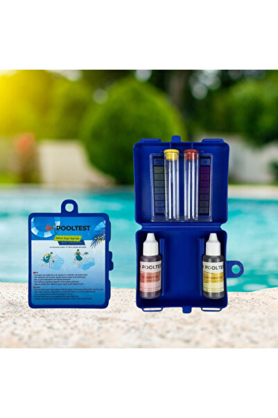 PoolTest Havuz test kiti Ph ve Klor ölçüm indikatörü