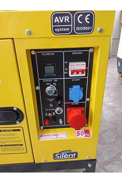 Armak PDA-10000 MEK 9,4 KVA MONOFAZE DİZEL KABİNLİ PORTATİF JENERATÖR