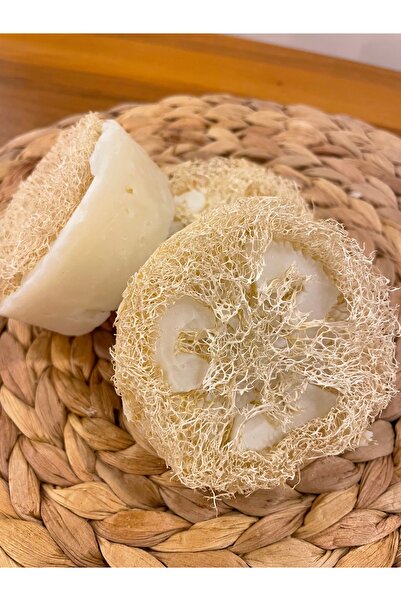 DH NATURAL صابون آذريون من ألياف اليقطين الطبيعية