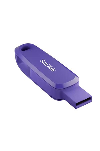 SanDisk محرك أقراص الهاتف بسعة 512 جيجابايت ومتوافق مع نظام التشغيل Android USB 3.2 Gen 1 وذاكرة فلاش باللون الأرجواني - SDDDC6-512G-G46PO