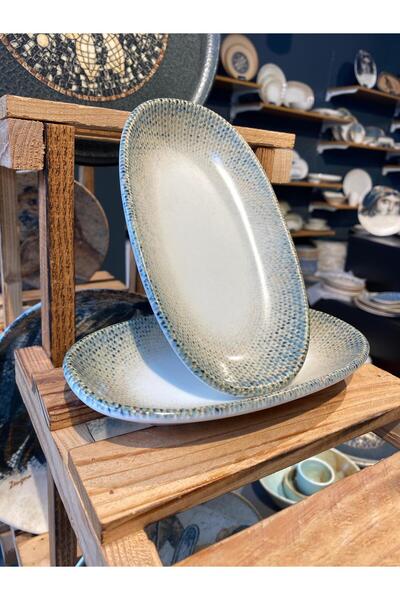 Bonna Porselen طبق قارب بيضاوي مقاس 19*11 سم من Sway Gourmet - S-MT-SWYGRM19O...