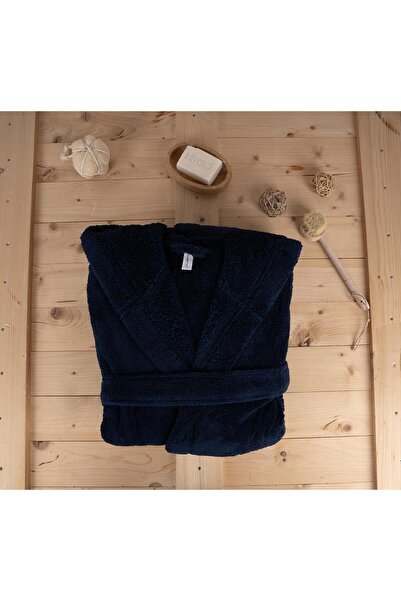 Baveno Μπουρνούζι Wellsoft βελούδινο για ενήλικες με κουκούλα και τσέπες