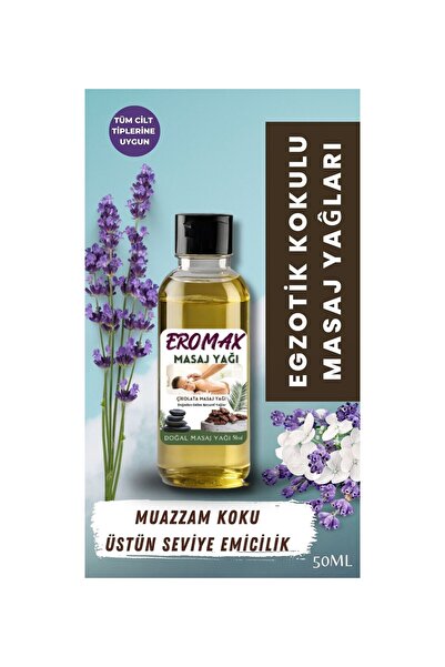 Eromax Masaj Yağı Aromaterapi Islak Yağ Rahatlatıcı Vanilya Aroma 100 Ml Ve V...