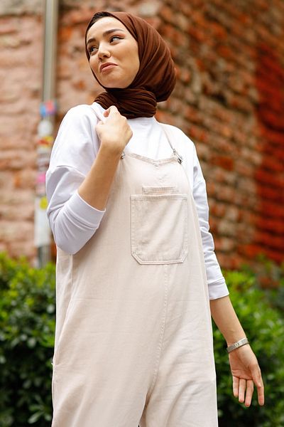 InStyle Lindy Strappy Salopet - Beige