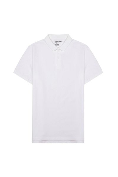 Giordano Men's Cotton Lycra Pique Slim Fit Polo