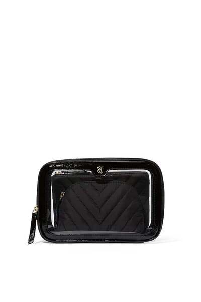 Victoria's Secret حقيبة مكياج مكونة من 3 قطع