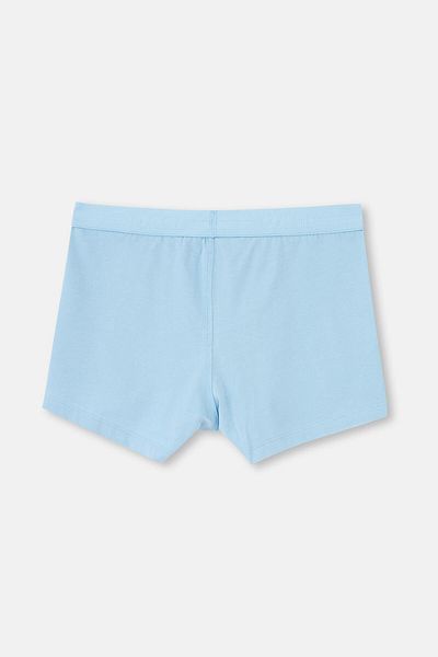 Dagi Světle modré 5210 boxerky z hladké bavlny