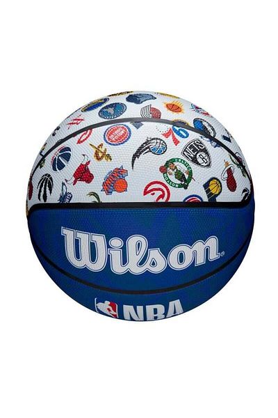 Wilson كرة السلة NBA ALL TEAM - أحمر/أبيض/أزرق، الحجم: 7 WTB1301XBNBA
