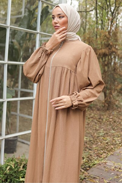 Bestenur Βιζόν Esyel Μανίκι Shiring Ferace 1256