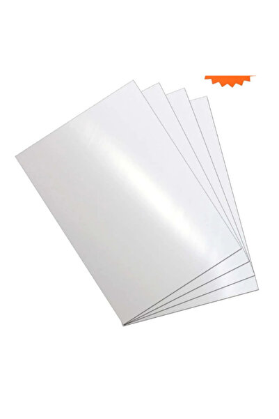Glanart Amerikan Bristol Kartonu 50x70 cm 5 Adet 230 gr Çift Taraflı Parlak Mat Yüzeyli 50*70 Biristol Kağıt