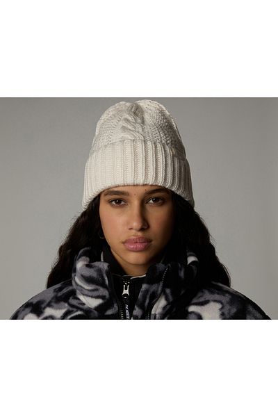 THE NORTH FACE White Mega Beanie - W Oh Nf0A7Wjjqli1