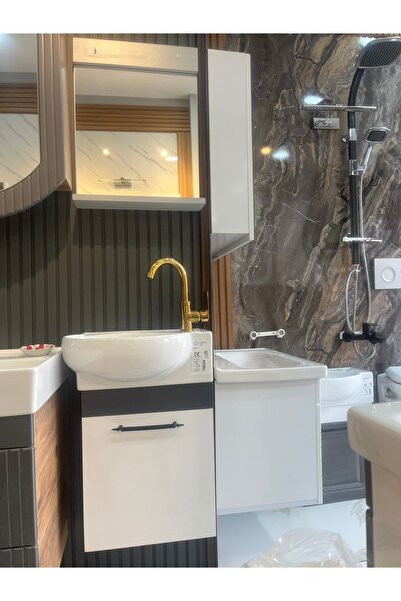 Canbey Wc lavabo (dolap+ayna )