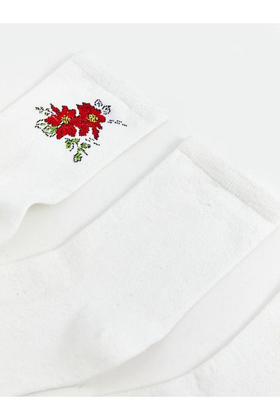 LC Waikiki Lcwk Флорални дамски чорапи 3 бр