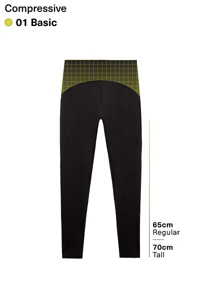 Oysho Basic compressive ankle-length leggings