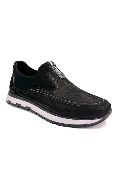 BEYAZ (Gnd) Genuine Leather Thermo Non-Slip Sole Black