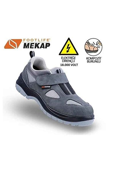 Mekap Policap 157-01 Gri S1 Src Elektrikçi Ayakkabı
