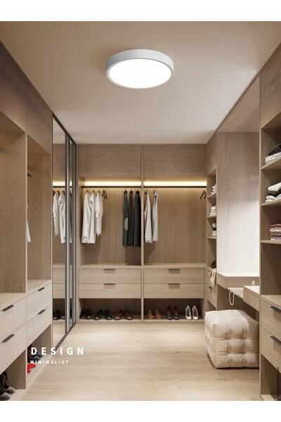 burenze 30x30 Cm Büyük Boy Metal Kasa Panel Salon Mutfak Oturma Odası Avize Led Avize 4000k Gün Işığı