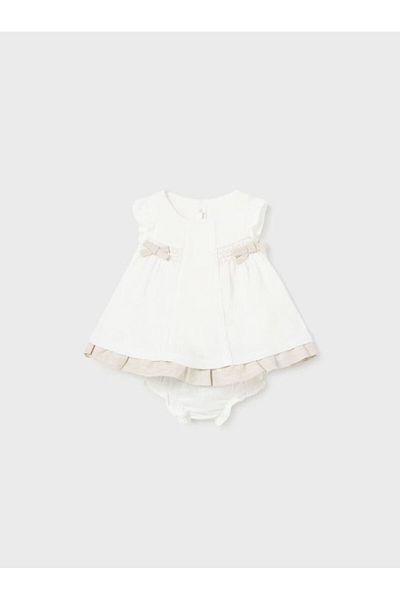 MAYORAL 1828 Model Girl Newborn Baby Diapers Sheath Knit Dress