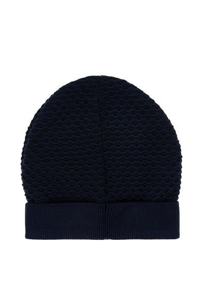 U.S. Polo Assn. Men's Navy Blue Beret 50292943 -Vr033