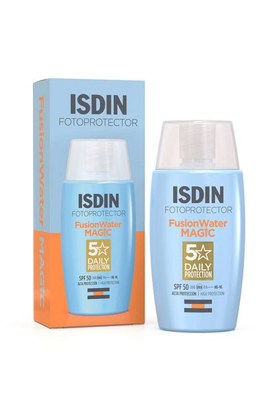 ISDIN - فوتوبروتكتور فيوجن ووتر ماجيك بعامل حماية من الشمس 50 - 50 مل