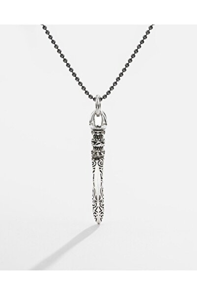 MEKS JEWELS Gümüş Güç Mızrağı Kolye