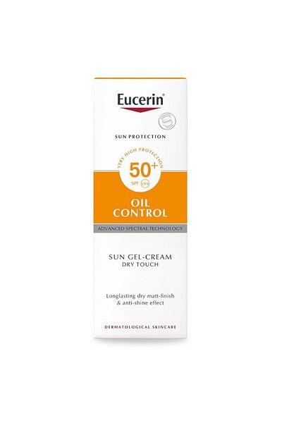 Eucerin - كريم جل الشمس للتحكم في الزيوت بعامل حماية 50+ - 50 مل